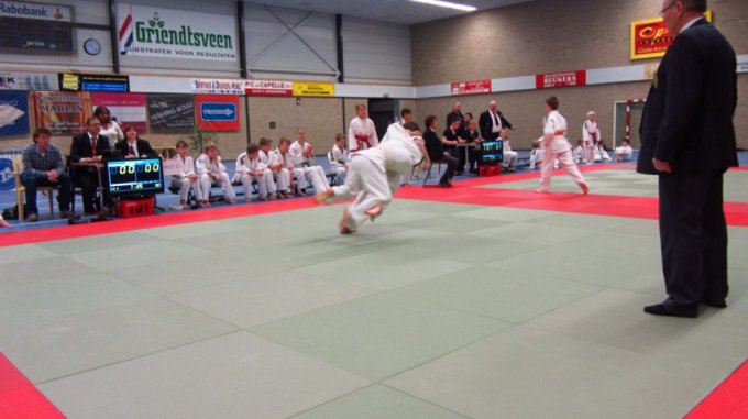 Open Uki-waza judotoernooi te Erica 21 -04-12
